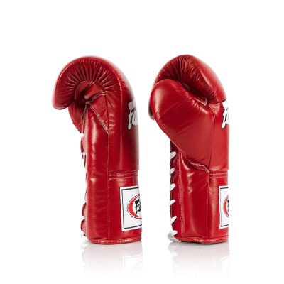 Боксерские перчатки Fairtex Pro Competition Красный(Р¤РѕС‚Рѕ 4)