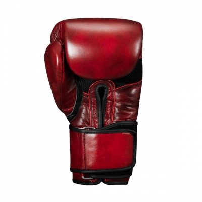 Перчатки боксерские TITLE Boxing Blood Red Leather Bag Gloves(Р¤РѕС‚Рѕ 2)