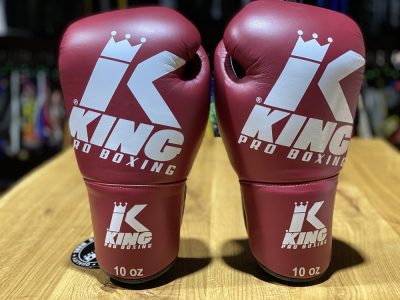 Боксерские перчатки шнуровка King Pro Boxing kpb/bg lages 2 Бордо(Р¤РѕС‚Рѕ 2)