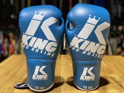 Боксерские перчатки шнуровка King Pro Boxing kpb/bg lages 1 Синий(Р¤РѕС‚Рѕ 2)