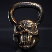Замовити Гиря Body Of Steel Череп Demon Skull Бронза 15 кг