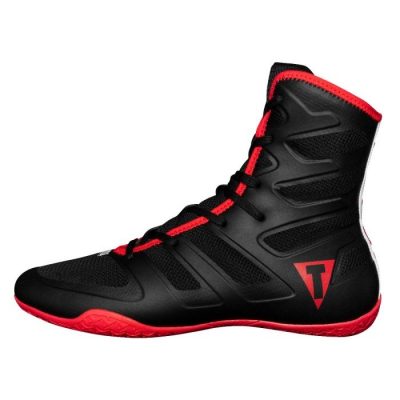 Боксерки TITLE Boxing Total Balance Boxing Shoes Черный/Красный(Р¤РѕС‚Рѕ 1)