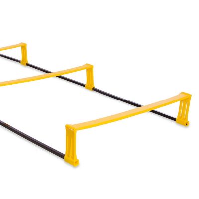 Координационная лестница дорожка с барьерами SP-Sport C-4892-12 4,3м желтый(Р¤РѕС‚Рѕ 5)