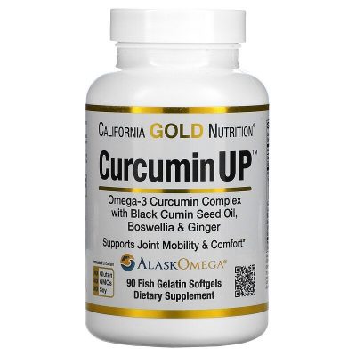 California Gold Nutrition Curcumin UP Комплекс с омега-3 и куркумином(Р¤РѕС‚Рѕ 1)
