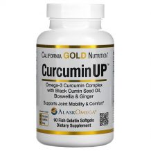 Замовити California Gold Nutrition Curcumin UP Комплекс с омега-3 и куркумином