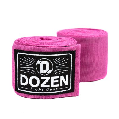 Боксерские бинты полуэластичные Dozen Monochrom Pink(Р¤РѕС‚Рѕ 1)