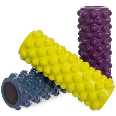 Роллер для йоги и пилатеса Grid Bubble Roller Zelart FI-5714 36см цвета в ассортименте(Р¤РѕС‚Рѕ 2)