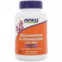 Замовити Now Foods Glucosamine Chondroitin MSM 90 капсул