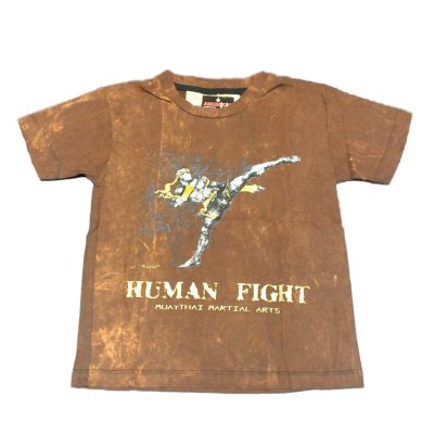 Футболка Human Fight детская Коричневый HF2-3(Р¤РѕС‚Рѕ 1)