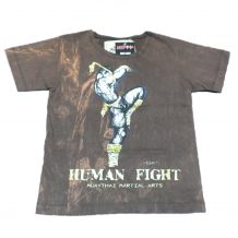 Замовити Футболка Human Fight детская Коричневый HF3-3