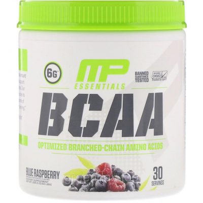 БЦАА MusclePharm BCAA Essentials (225 гр.) Голубая малина(Р¤РѕС‚Рѕ 1)