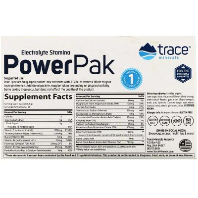 Trace Minerals Research PowerPak Электролит для повышения выносливости со вкусом апельсина 4.8 г(Р¤РѕС‚Рѕ 2)