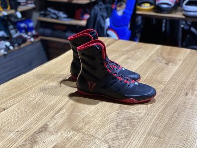 Боксерки TITLE Boxing Total Balance Boxing Shoes Черный/Красный(Р¤РѕС‚Рѕ 10)