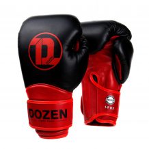 Замовити Боксерские перчатки Dozen Dual Impact Training Boxing Gloves Черный/Красный