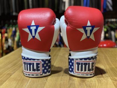 Боксерские перчатки TITLE USA Leather Bag Gloves(Р¤РѕС‚Рѕ 6)