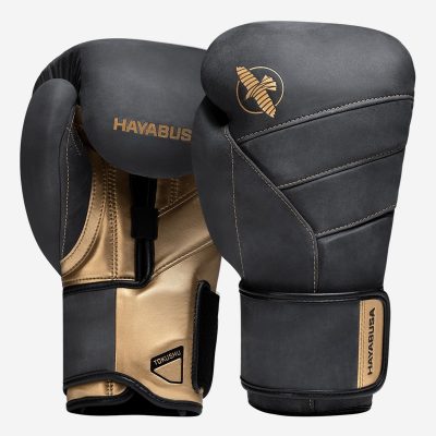 Боксерские перчатки Hayabusa T3 LX Boxing Gloves Черный/Золото(Р¤РѕС‚Рѕ 1)