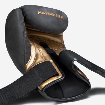 Боксерские перчатки Hayabusa T3 LX Boxing Gloves Черный/Золото(Р¤РѕС‚Рѕ 4)