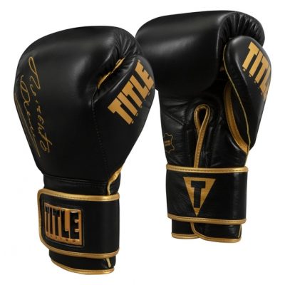 Перчатки боксерские TITLE Boxing Roberto Duran Leather Bag Gloves(Р¤РѕС‚Рѕ 3)