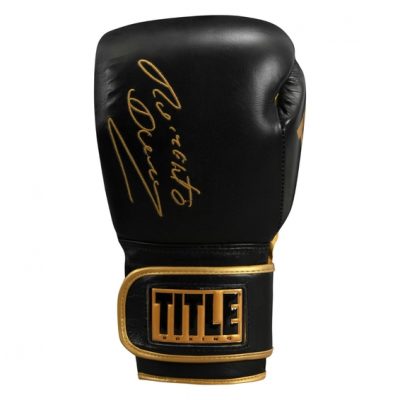 Перчатки боксерские TITLE Boxing Roberto Duran Leather Bag Gloves(Р¤РѕС‚Рѕ 4)