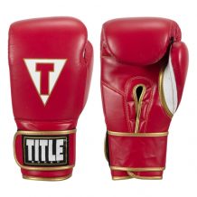 Замовити Перчатки боксерские TITLE Boxeo Mexican Leather Training Gloves Quatro Бордо