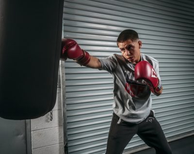 Перчатки боксерские TITLE Boxeo Mexican Leather Training Gloves Quatro Бордо(Р¤РѕС‚Рѕ 2)