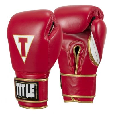 Перчатки боксерские TITLE Boxeo Mexican Leather Training Gloves Quatro Бордо(Р¤РѕС‚Рѕ 3)