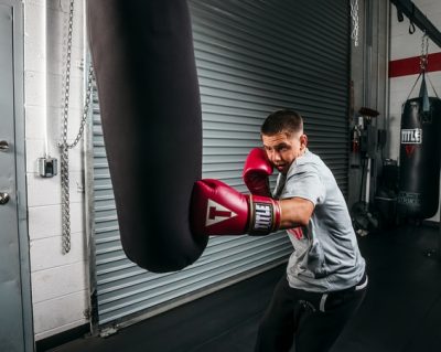 Перчатки боксерские TITLE Boxeo Mexican Leather Training Gloves Quatro Бордо(Р¤РѕС‚Рѕ 4)