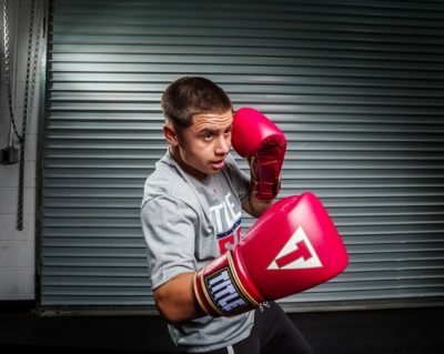 Перчатки боксерские TITLE Boxeo Mexican Leather Training Gloves Quatro Бордо(Р¤РѕС‚Рѕ 6)