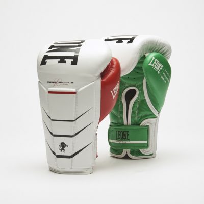  Боксерские перчатки Leone GN110 Revo Performance Boxing Gloves Белый(Р¤РѕС‚Рѕ 1)