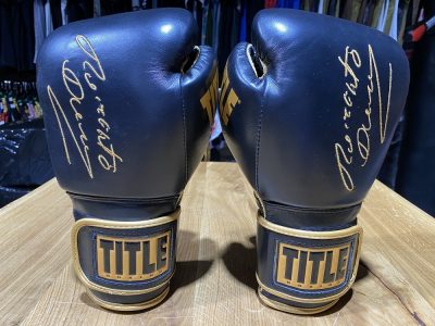 Перчатки боксерские TITLE Boxing Roberto Duran Leather Bag Gloves(Р¤РѕС‚Рѕ 7)
