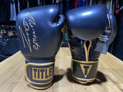 Перчатки боксерские TITLE Boxing Roberto Duran Leather Bag Gloves(Р¤РѕС‚Рѕ 8)