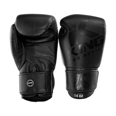 Перчатки боксерские King Pro Boxing Black on Black KPB/BG 8(Р¤РѕС‚Рѕ 3)