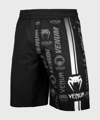 Шорты Venum Logos Training Shorts Черный/Белый(Р¤РѕС‚Рѕ 1)