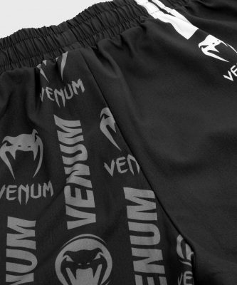 Шорты Venum Logos Training Shorts Черный/Белый(Р¤РѕС‚Рѕ 6)