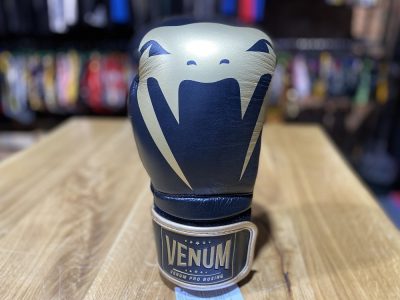 Боксерские перчатки Venum Giant 2.0 Pro Boxing Gloves With Velcro Черный/Золото(Р¤РѕС‚Рѕ 8)