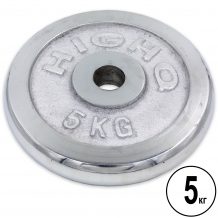 Замовити Блины (диски) хромированные HIGHQ SPORT TA-1452-5 30мм 5кг
