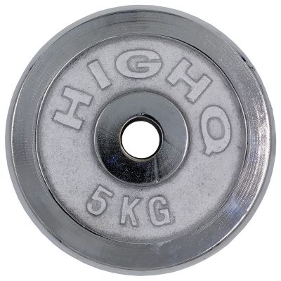 Блины (диски) хромированные HIGHQ SPORT TA-1452-5 30мм 5кг(Фото 3)