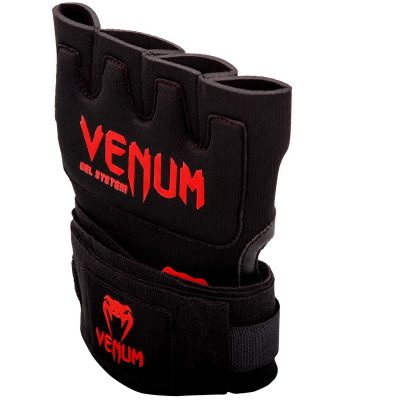 Накладки гелевые бинты Venum Gel Kontact Glove Wraps Черный/Красный(Р¤РѕС‚Рѕ 3)