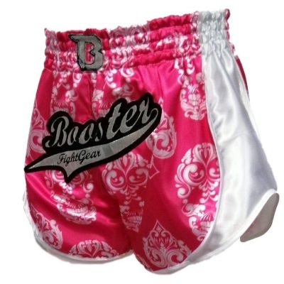 Шорты для тайского бокса Booster Pink Skull Thai Shorts(Р¤РѕС‚Рѕ 2)