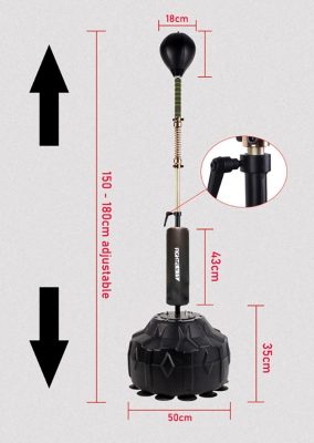 Тренажер для отработки ударов напольный Fierce Reflex Fight Cult (Р¤РѕС‚Рѕ 2)