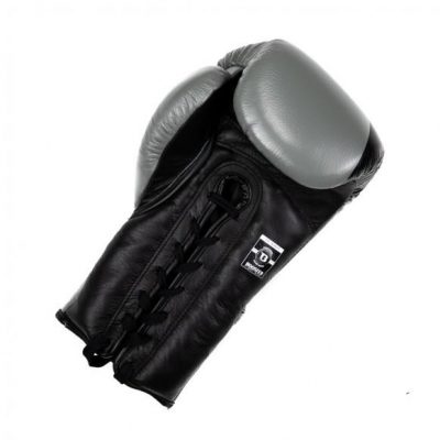 Перчатки боксерские Booster Pro Foil Lace-up V3 Серый(Р¤РѕС‚Рѕ 2)