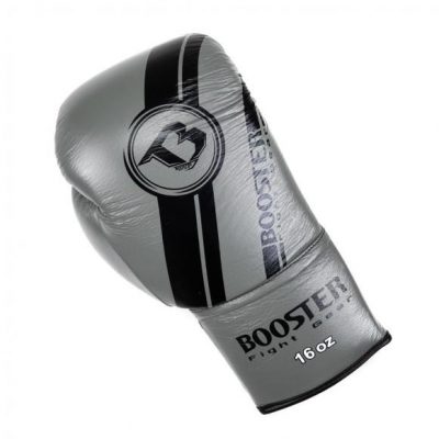 Перчатки боксерские Booster Pro Foil Lace-up V3 Серый(Р¤РѕС‚Рѕ 3)