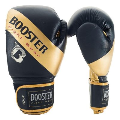 Перчатки боксерские Booster BT Sparring Черный/Золото(Р¤РѕС‚Рѕ 2)