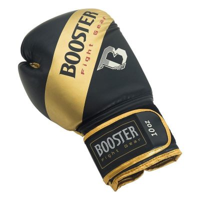 Перчатки боксерские Booster BT Sparring Черный/Золото(Р¤РѕС‚Рѕ 3)
