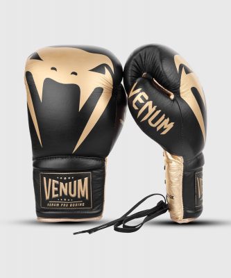 Боксерские перчатки Venum Giant 2.0 Pro Boxing Gloves Черный/Золото(Р¤РѕС‚Рѕ 1)