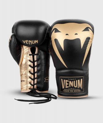 Боксерские перчатки Venum Giant 2.0 Pro Boxing Gloves Черный/Золото(Р¤РѕС‚Рѕ 3)