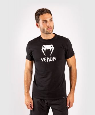 Футболка Venum Classic T-Shirt Черный/Белый(Р¤РѕС‚Рѕ 1)