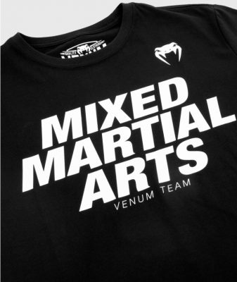 Футболка Venum MMA VT T-shirt Черный/Белый(Р¤РѕС‚Рѕ 4)