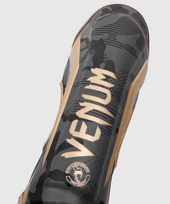 Защита ног Venum Elite Standup Shin Guards Серый/Золото(Р¤РѕС‚Рѕ 2)