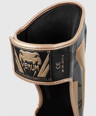 Защита ног Venum Elite Standup Shin Guards Серый/Золото(Р¤РѕС‚Рѕ 4)